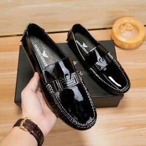 Thâm hụt siêu đặc biệt Giày nam chính hãng Giày armani đặt hàng cho giày thể thao cắt thấp bản gốc