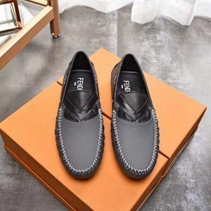 Giày thể thao kinh doanh đen phổ biến Fendi Cheap Chạy giày bình thường Mesh nổi bật