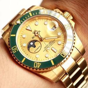 Thời gian giới hạn Giá đặc biệt Nhập khẩu cơ học 18SS Công việc mới (Tự động cuộn dây) Chuyển động Rolex Đồng hồ 3