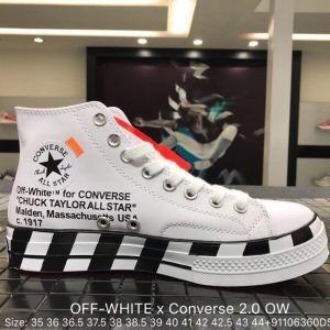 Giày chạy bộ không trắng trắng 2 Lựa chọn màu sắc phong cách cao mới Brand_off-White Off-White_ Brand Super 