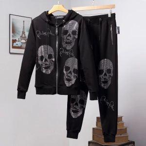 Vụ nổ nam Đen dễ dàng di chuyển Parker ngoài trời ấm áp Suzip Up Parker PP Philip Plain giá rẻ