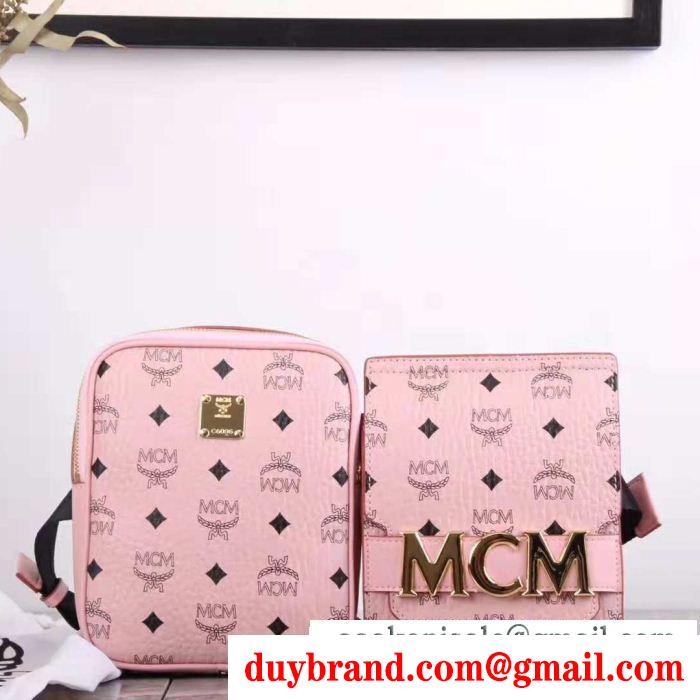 MCM エムシーエム コピー ショルダーバッグ 多色可選 新作コレクション お洒落ポイント高め