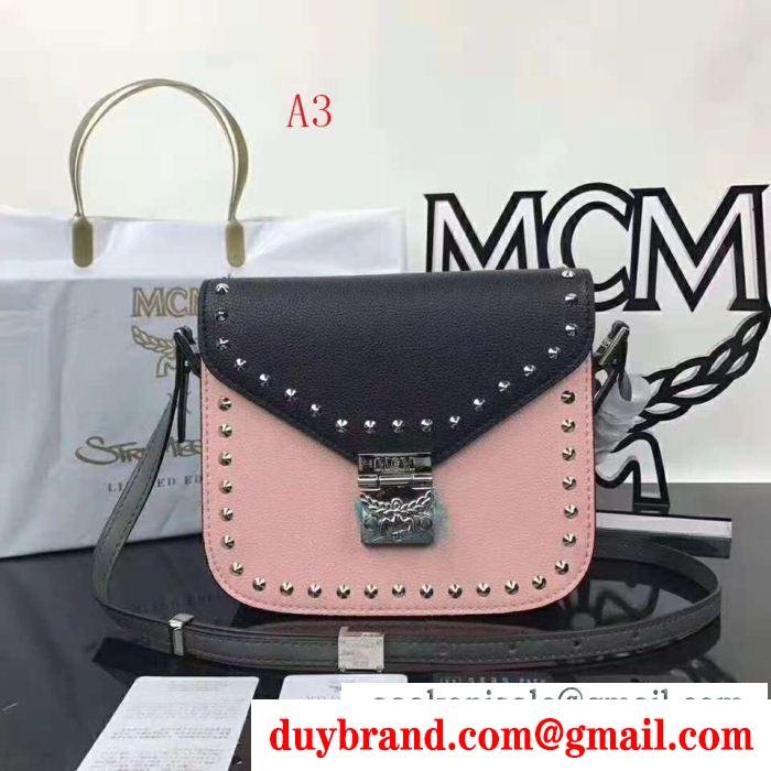 ショルダーバッグ 多色可選 スタイリッシュで上品な 新鋭ブランド mcm エムシーエム コピー