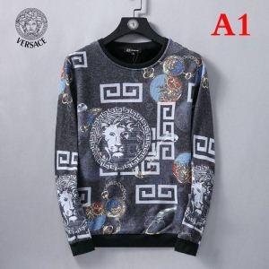 Mùa dài Versace Versace Autumn's Multi -Molored, Loose Incplicion phổ biến _ Versace Versace_ Thương hiệu giá rẻ 