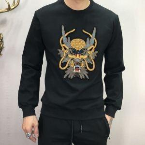 Phong cách Harajuku Dolce & Gabbana Dolce & Gabbana 18SS mới PULLOVER PARKER TỐT NHI