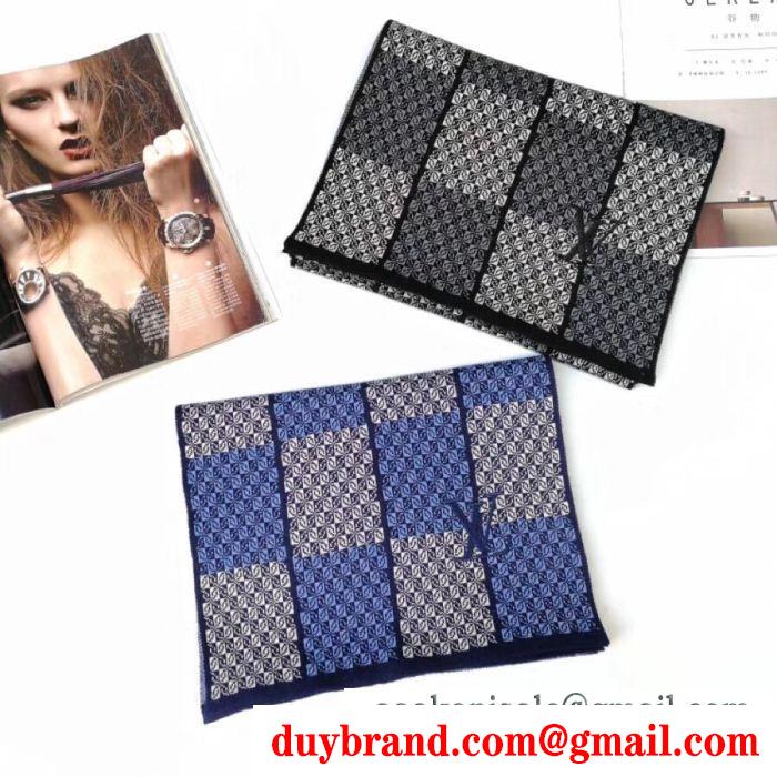 新作アイテム ロングマフラー louis vuitton 18fw 2色可選 ルイ ヴィトン個性的なアイテム