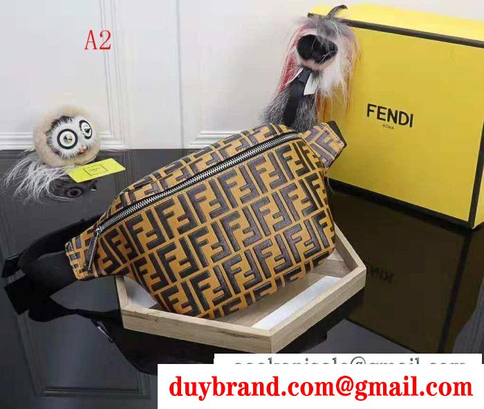 可愛いすぎる ウエストポーチ 使い勝手も抜群！ 2色可選 質が良い フェンディ fendi 高評価人気品