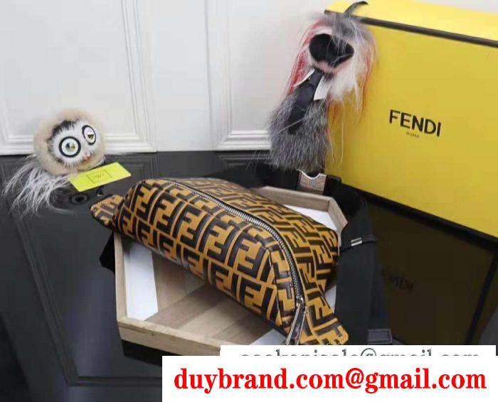 可愛いすぎる ウエストポーチ 使い勝手も抜群！ 2色可選 質が良い フェンディ fendi 高評価人気品