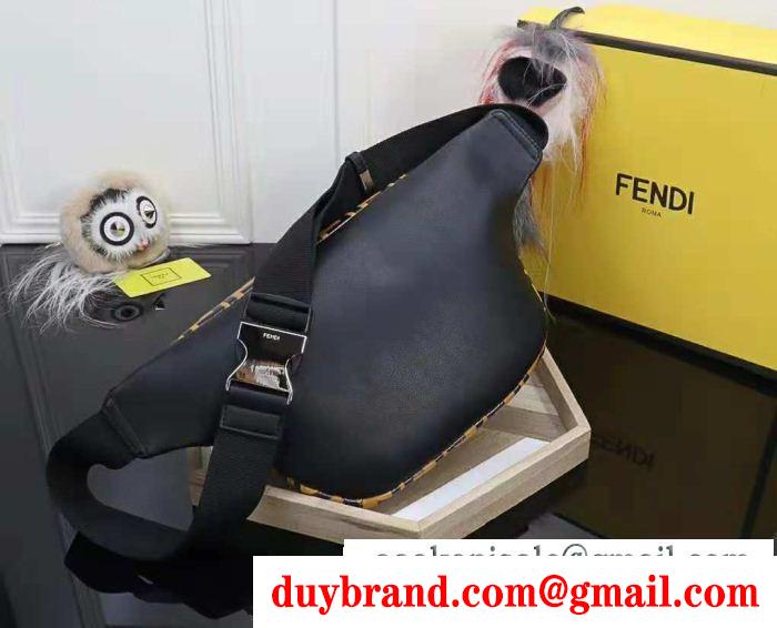 可愛いすぎる ウエストポーチ 使い勝手も抜群！ 2色可選 質が良い フェンディ fendi 高評価人気品
