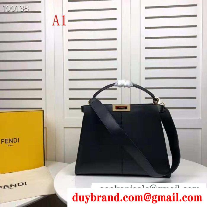 お洒落アイテム フェンディ fendi 絶対欲しい ハンドバッグ 幅広い層に使える 4色可選 華やかな 