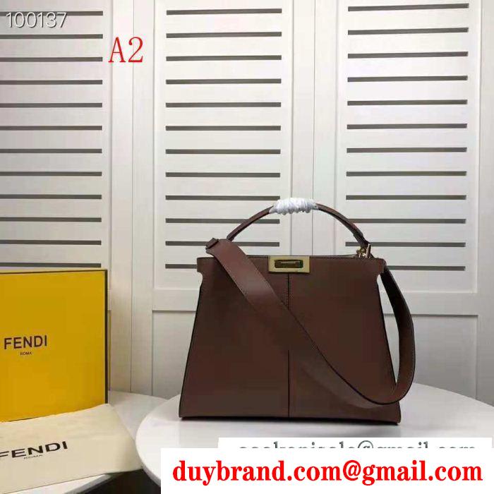 お洒落アイテム フェンディ fendi 絶対欲しい ハンドバッグ 幅広い層に使える 4色可選 華やかな