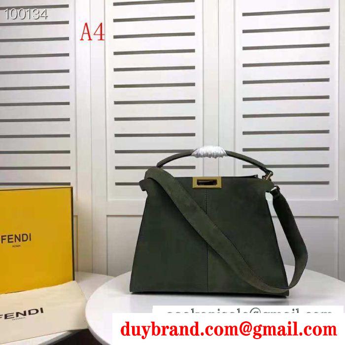 お洒落アイテム フェンディ fendi 絶対欲しい ハンドバッグ 幅広い層に使える 4色可選 華やかな