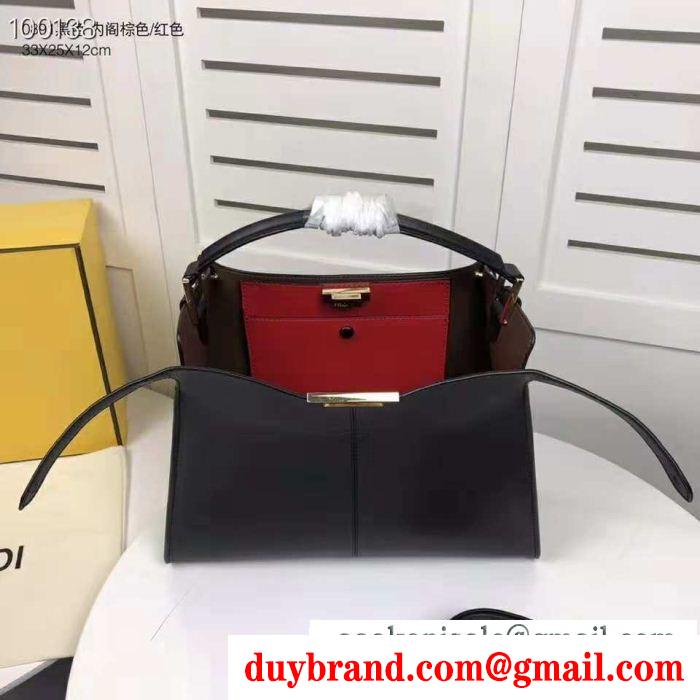 お洒落アイテム フェンディ fendi 絶対欲しい ハンドバッグ 幅広い層に使える 4色可選 華やかな