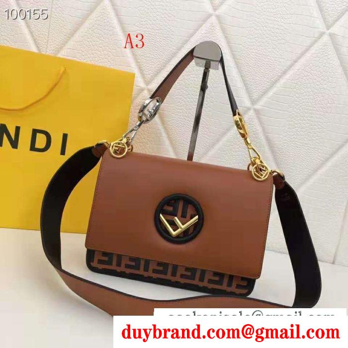 モードな雰囲気 4色可選 赤字処分セール フェンディ今だけセール fendi トレンドファッション ハンドバッグ