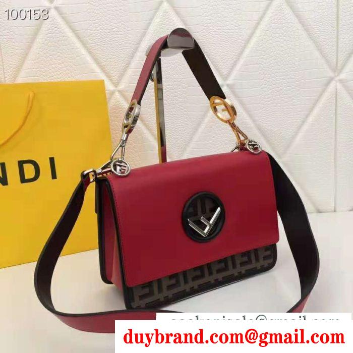 モードな雰囲気 4色可選 赤字処分セール フェンディ今だけセール fendi トレンドファッション ハンドバッグ