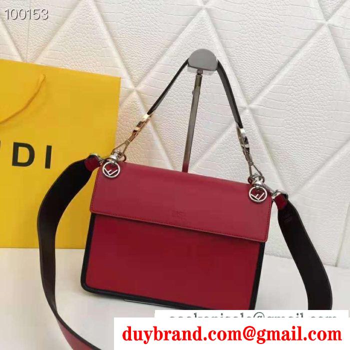 モードな雰囲気 4色可選 赤字処分セール フェンディ今だけセール fendi トレンドファッション ハンドバッグ