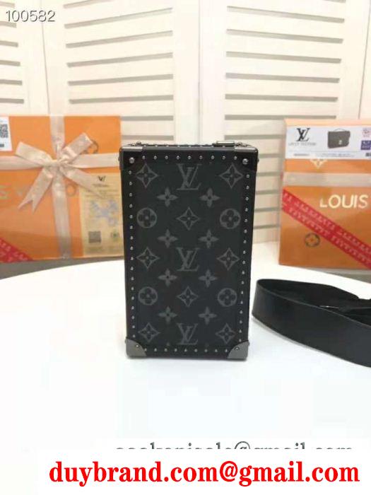 ソフトなchất liệuを使用 お出掛けに便利 存在感のある 2色可選 モノグラム louis vuitton ルイ ヴィトン