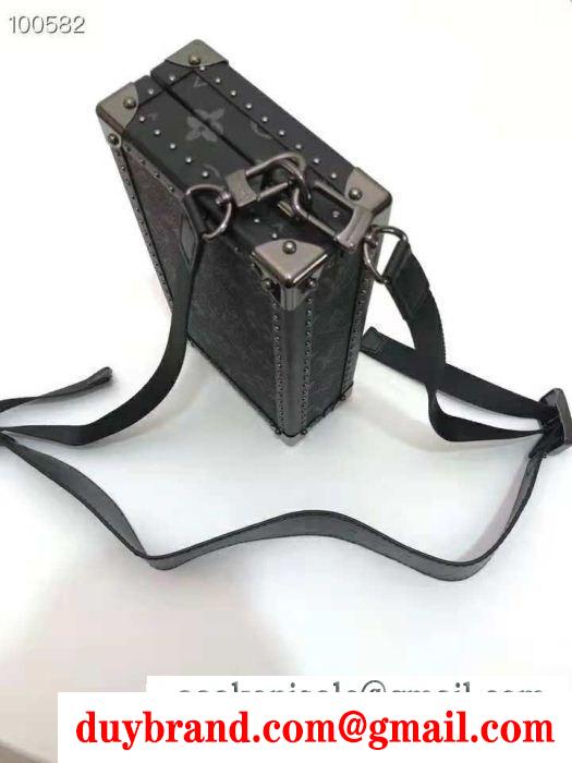 ソフトなchất liệuを使用 お出掛けに便利 存在感のある 2色可選 モノグラム louis vuitton ルイ ヴィトン
