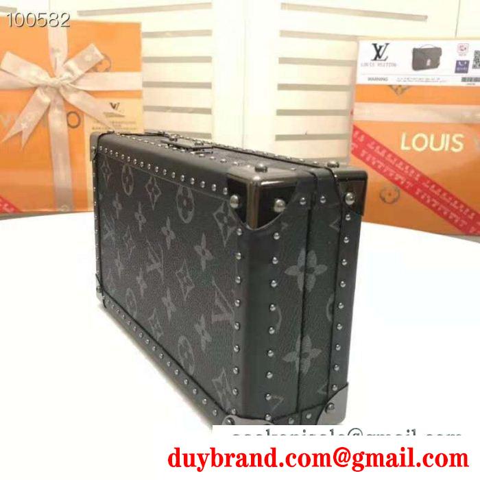 ソフトなchất liệuを使用 お出掛けに便利 存在感のある 2色可選 モノグラム louis vuitton ルイ ヴィトン