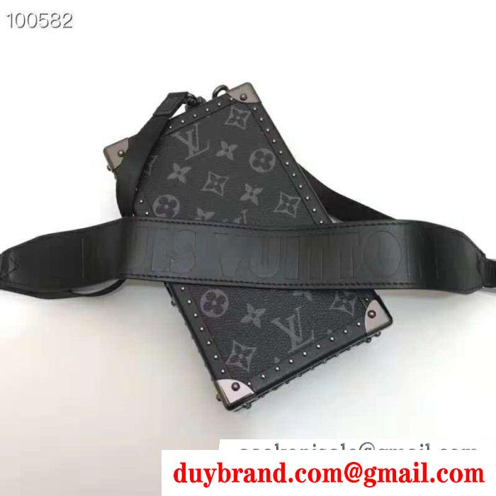 ソフトなchất liệuを使用 お出掛けに便利 存在感のある 2色可選 モノグラム louis vuitton ルイ ヴィトン