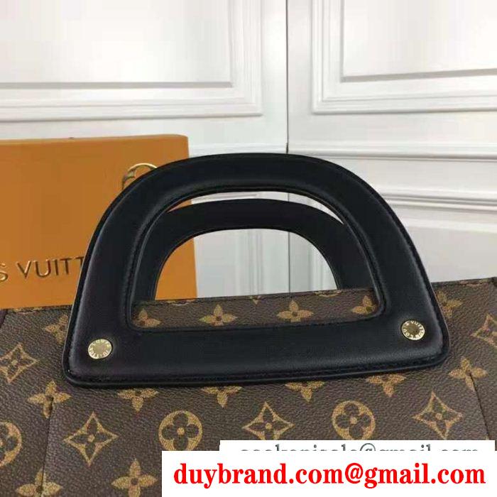 大人っぽさがアップする 創意デザイン louis vuitton ルイ ヴィトン ハンドバッグ 4色可選