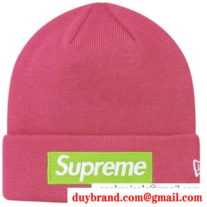 多色可選 supreme シュプリーム ニットキャップ supreme 16fw 17fw 18fw new era box logo beanie 今一番熱い
