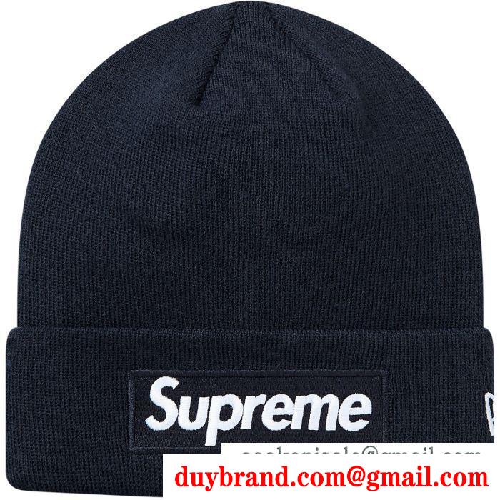 多色可選 supreme シュプリーム ニットキャップ supreme 16fw 17fw 18fw new era box logo beanie 今一番熱い