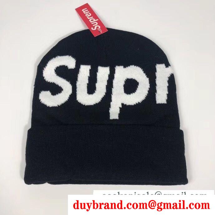 SUPREME シュプリーム ニットキャップ 多色可選 supreme big logo beanie sup 秋冬間違いないアイテム 大好評シリーズ