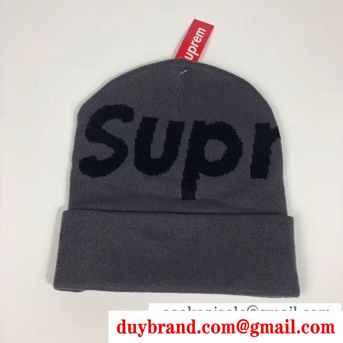 SUPREME シュプリーム ニットキャップ 多色可選 supreme big logo beanie sup 秋冬間違いないアイテム 大好評シリーズ