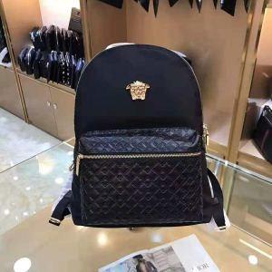 Versace Người nổi tiếng yêu thích Versace Backpack, Backpack 2019 Tác phẩm mới _ Versace Versace_ Thương hiệu giá rẻ 