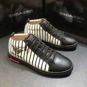 Hiệu ứng đẹp! Armani Armani Bespoke Model Giày thường