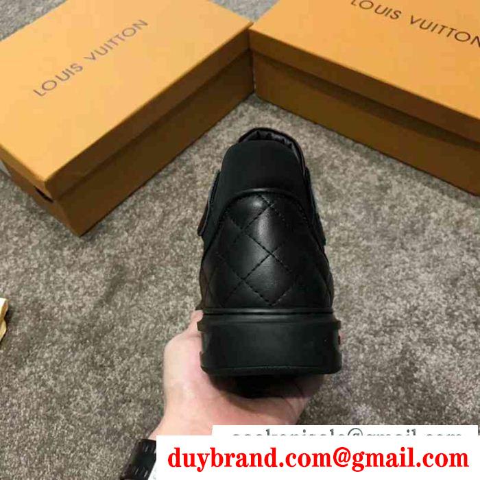 LOUIS VUITTON フェミニンな雰囲気 ハイトップシューズ 今買い得 ルイ ヴィトン 高級感演出