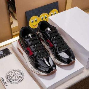 Giày chạy thương hiệu sang trọng Face Face Face Versace Versace đơn giản và dễ kết hợp