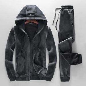 Giá bán giá thấp nhất Ngăn chặn bụi bẩn đen Purcer parka cajual outer nam armani armani quần áo