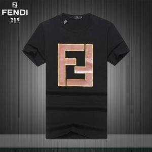 T-Shirtblack Cotton T-Shirtfaf532A78MF0GME Fendi Street Chất lượng tốt Đen áo phông cổ điển màu đen