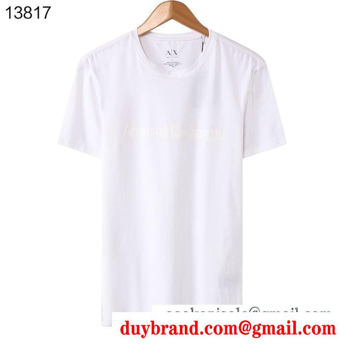 ARMANI アルマーニ 半袖tシャツ 4色可選 今年らしく魅力的アップ 期間限定、お得に買うべき