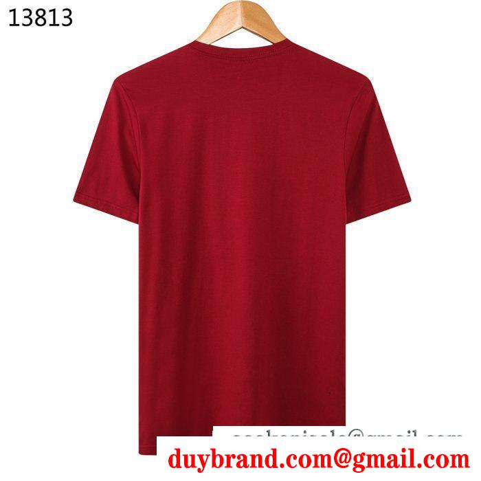 半袖Tシャツ 4色可選 最新トレンド2019年春夏コレクション 春夏トレンド先取り armani アルマーニ