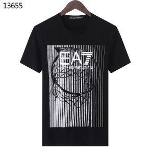 Armani Armani Short Sleeve T -Shirt 4 màu theo mùa theo mùa 2019 Tác phẩm mới của mùa hè này, kiểu yêu thích của mùa hè này