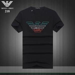 Armani Armani Short Sleeve T -Shirt 3 Lựa chọn màu 2019 Tác phẩm mới theo đuổi một mặt hàng hợp thời trang Trendy _ Armani armani_ Thương hiệu giá rẻ 