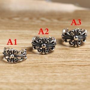 Ring/Ring Spring Spring/Summer Làm mới tác phẩm mới rất phổ biến trong bộ sưu tập mới của Chrome Hearts Chrome trái tim mới