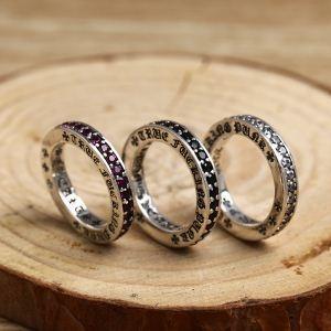 Phong cách thương hiệu mạnh nhất của COSPA được đề xuất Chrome Hearts Chrome Hearts 3 Rings/Rings _ Chrome Hearts Chrome Hearts_ Thương hiệu giá rẻ 