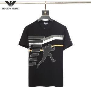Tác phẩm mới nổi tiếng 2019 xuất hiện Armani Armani 2 -Molored T -shirt/t -shirt Wear Wear Mùa này _ Armani armani_ Thương hiệu giá rẻ 