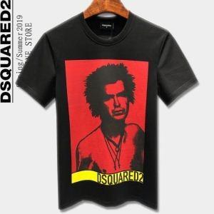 Trong mùa tới, lựa chọn màu t --shirt/t -shirts 2 màu phổ biến 2019SS Xu hướng phổ biến thời trang diesquarade DSquared2_ Desqualard DSquared2_ Thương hiệu giá rẻ (lớn nhất )