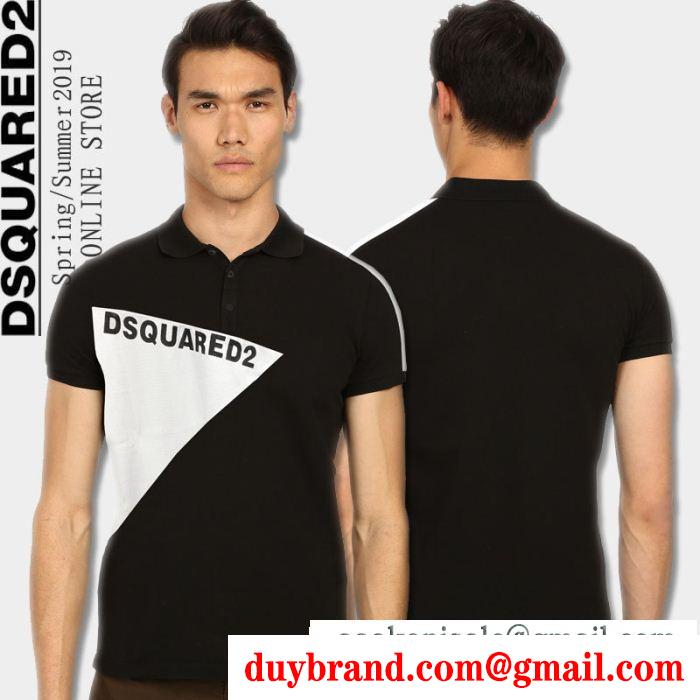 春夏アイテムから新たに登場！ ディースクエアード 春夏2019年の最新アイテム DSQUARED2 Tシャツ/ティーシャツ 多色可選 