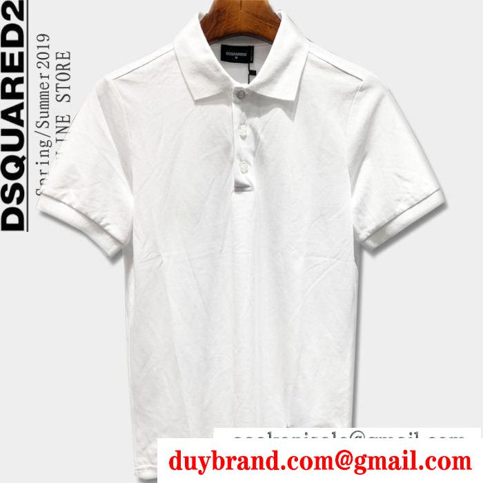 3色可選 大人買いする方も多い DSQUARED2 Tシャツ/ティーシャツ 2019年トレンド感が強い ディースクエアード