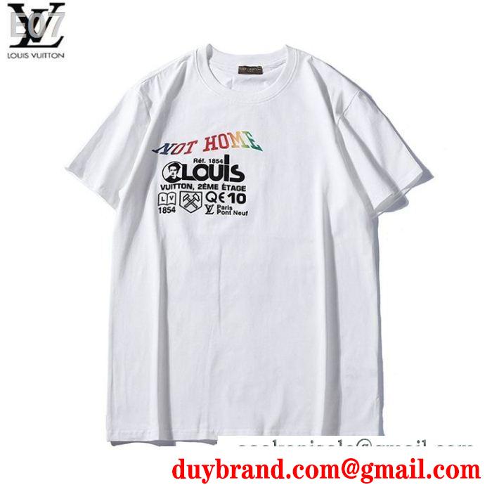 ルイ ヴィトン LOUIS VUITTON 大人感漂う春夏新作 2色可選 Tシャツ/ティーシャツ 今シーズンは特に人気 2019春夏新作