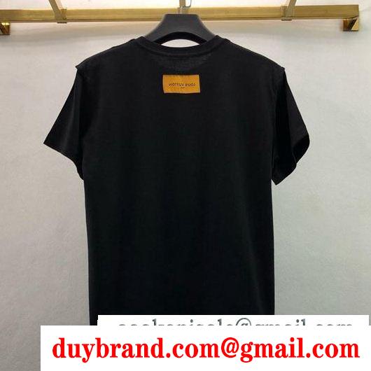 人気沸騰中！おしゃれ新品 ルイ ヴィトン LOUIS VUITTON新着春夏2019セール 2色可選 Tシャツ/ティーシャツ