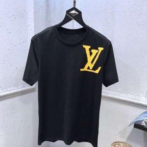 2 Màu sắc Chọn Louis Vuitton Xu hướng mới nhất Thời trang New Louis T -shirt/áo phông _ Louis Vuitton Louis Vuitton_ Thương hiệu giá rẻ 