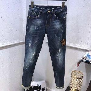 Hấp dẫn năm nay Hấp dẫn Quần denim 2019SS Vật phẩm thương hiệu mới Versace Mùa hè mới xuất sắc Versace_ Versace Versace_ Thương hiệu giá rẻ 
