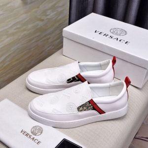 Đáng ngạc nhiên là giá trị đặc biệt Versace Versace Versace Giày chạy bộ giá rẻ đi bộ thể thao Xu hướng thời trang nam